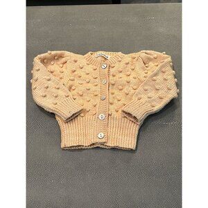 Misha & Puff Blush Ellie Cardigan 12/18 VGUC